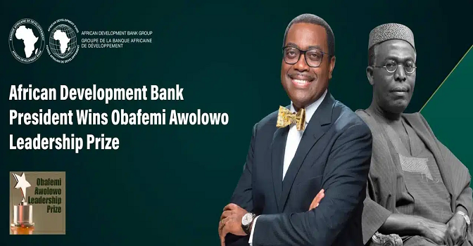 ConsumerConnect | Tinubu congratulates Adesina on 2024 Obafemi Awolowo Prize  for Leadership