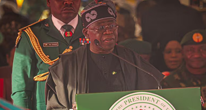 Delta 17: Tinubu announces scholarships, housing for children and families of slain Officers, soldiers