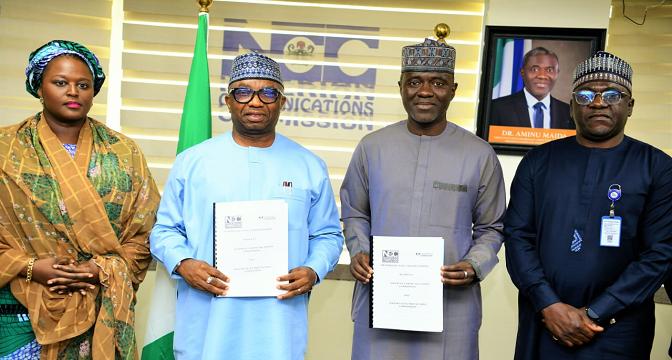Digital Economy: NCC, NDPC ink landmark MoU to protect telecoms consumers’ data