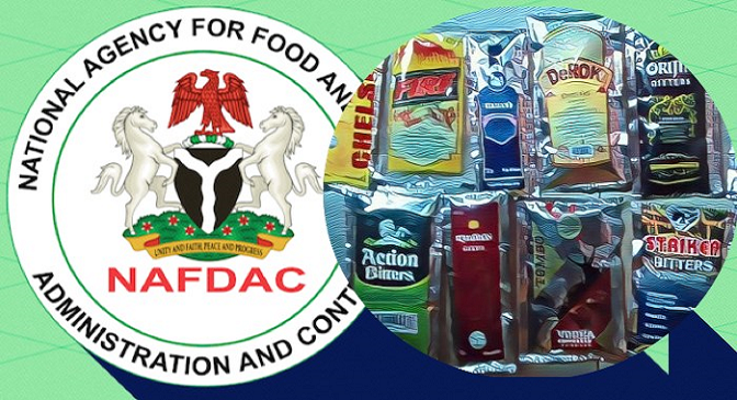 NAFDAC and rumblings over enforcement of ban on sachet alcohol drinks