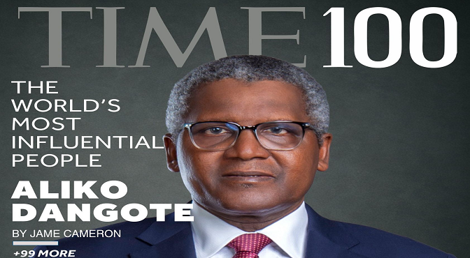 Dangote, Pope Leo XIV, Trump, others listed among TIME 100 Most Influential People 2026